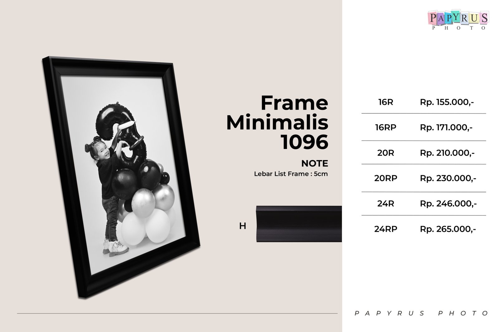 Frame Minimalis 1096